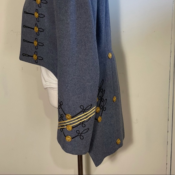 Vintage wool military cadet blazer S - Picture 4 of 16